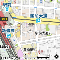 河合塾マナビス　豊橋駅前校周辺の地図