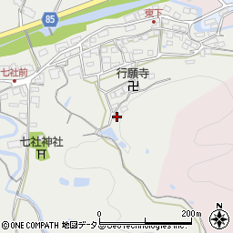 兵庫県神戸市北区山田町東下95周辺の地図