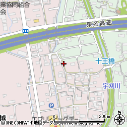 静岡県袋井市堀越1036周辺の地図