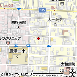 大阪府吹田市垂水町3丁目9-29周辺の地図