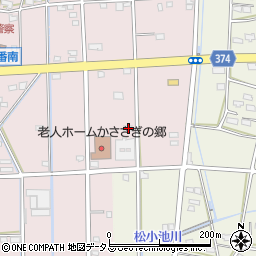 静岡県浜松市中央区恒武町847周辺の地図