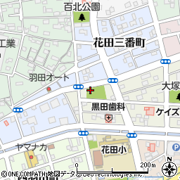 羽田上神社周辺の地図