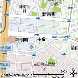 愛知県豊橋市新吉町53周辺の地図