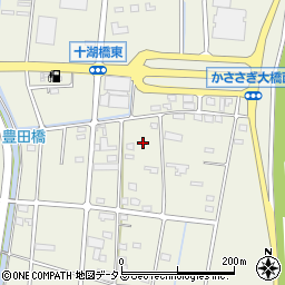 静岡県浜松市中央区豊西町549周辺の地図