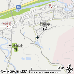兵庫県神戸市北区山田町東下97周辺の地図