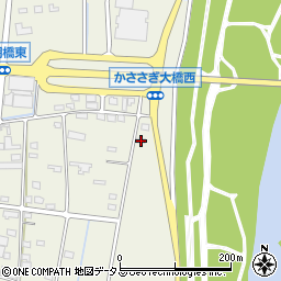 静岡県浜松市中央区豊西町624周辺の地図