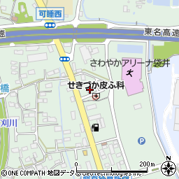 静岡県袋井市久能1973周辺の地図
