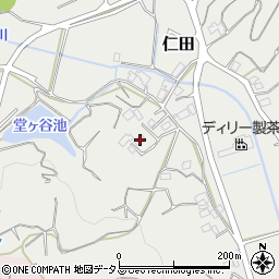 静岡県牧之原市仁田1112-2周辺の地図