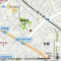 兵庫県加古川市加古川町平野周辺の地図