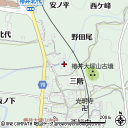 京都府木津川市山城町椿井野田尾1周辺の地図
