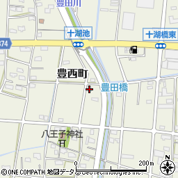 静岡県浜松市中央区豊西町1949周辺の地図