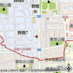 個別指導ｊｕｋｕＣＲｅｄｕ　武庫之荘周辺の地図