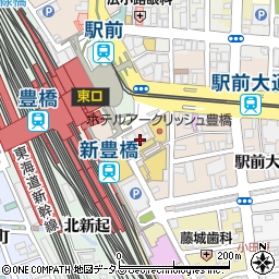 名鉄保険サービス株式会社豊橋営業所周辺の地図