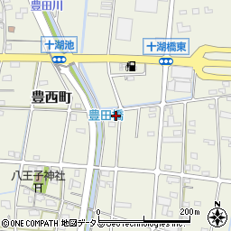 静岡県浜松市中央区豊西町480周辺の地図