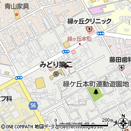 三重県伊賀市緑ケ丘本町1681-23周辺の地図