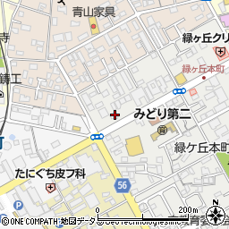 三重県伊賀市緑ケ丘本町1665-1周辺の地図