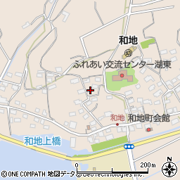 静岡県浜松市中央区和地町1695周辺の地図