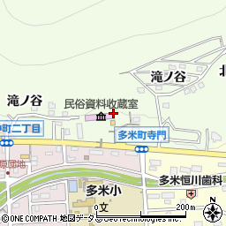 豊橋市役所　民俗資料収蔵室周辺の地図