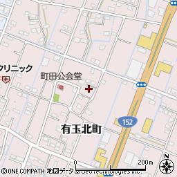 静岡県浜松市中央区有玉北町1895周辺の地図