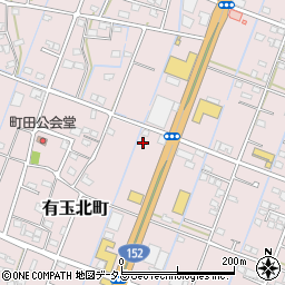 静岡県浜松市中央区有玉北町1808周辺の地図