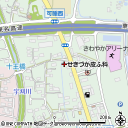 静岡県袋井市久能1854周辺の地図