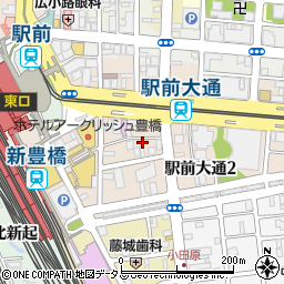 甲寿司周辺の地図