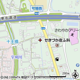 静岡県袋井市久能1853周辺の地図