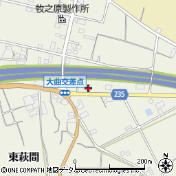 静岡県牧之原市東萩間2796周辺の地図