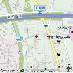 静岡県袋井市久能1845周辺の地図