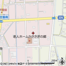 静岡県浜松市中央区恒武町850周辺の地図