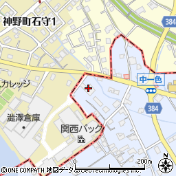 兵庫県加古郡稲美町中一色813周辺の地図