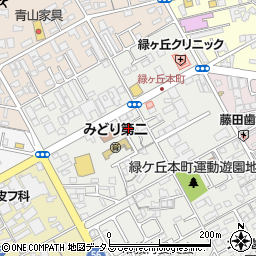 三重県伊賀市緑ケ丘本町1681-22周辺の地図