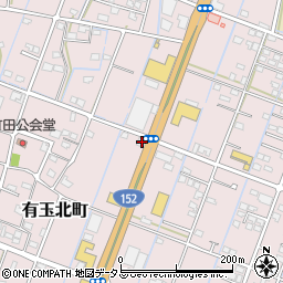 静岡県浜松市中央区有玉北町1799周辺の地図