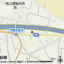 静岡県牧之原市東萩間2803周辺の地図