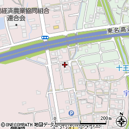 静岡県袋井市堀越1069-14周辺の地図
