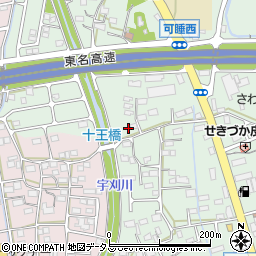 静岡県袋井市久能2000周辺の地図