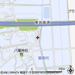 静岡県袋井市鷲巣760周辺の地図