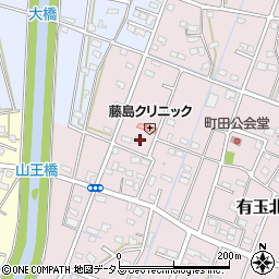 静岡県浜松市中央区有玉北町1992周辺の地図