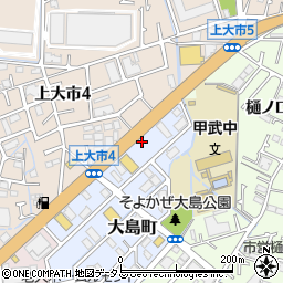 デイサービスセンター甲武１７１周辺の地図