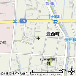 静岡県浜松市中央区豊西町1932周辺の地図