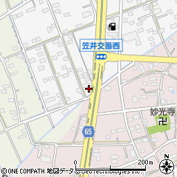 静岡県浜松市中央区笠井町1564周辺の地図