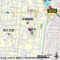 角田文化周辺の地図