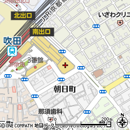 イオン吹田店周辺の地図