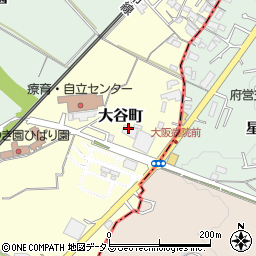 大阪府寝屋川市大谷町8周辺の地図