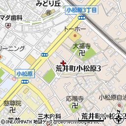 兵庫県高砂市荒井町小松原3丁目11-1周辺の地図