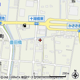 静岡県浜松市中央区豊西町505周辺の地図
