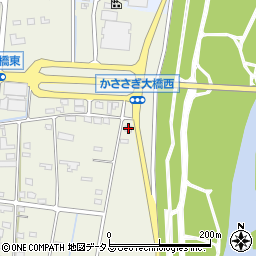 静岡県浜松市中央区豊西町626周辺の地図