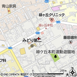 三重県伊賀市緑ケ丘本町1681-15周辺の地図