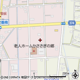 静岡県浜松市中央区恒武町851周辺の地図