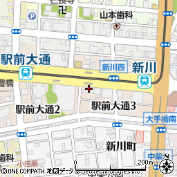 扶桑電通株式会社　豊橋営業所周辺の地図